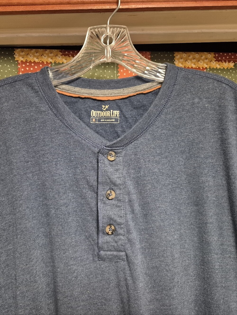 Outdoor Life Men's Henley Shirt